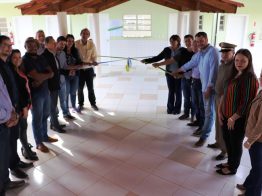 Governo Municipal de Abelardo Luz inaugura obra de escola que estava parada desde 2015