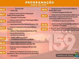Lançada a programação de aniversário de 159 anos de Tijucas