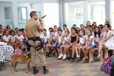 Projeto ensina estudantes de Guabiruba sobre cuidados com os animais