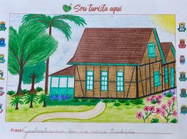 Desenhos escolares sobre pontos turísticos de Guabiruba são eleitos