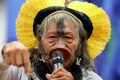 Líder indígena Raoni chega à Europa para defender a Amazônia