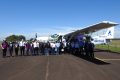 Aerosul apresenta aeronave que fará voos regulares entre São Miguel e Florianópolis