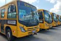 Maior investimento em transporte escolar segue com entrega de mais 40 ônibus em Santa Catarina