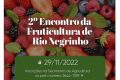 Estão abertas as inscrições para o 2º Encontro da Fruticultura de Rio Negrinho