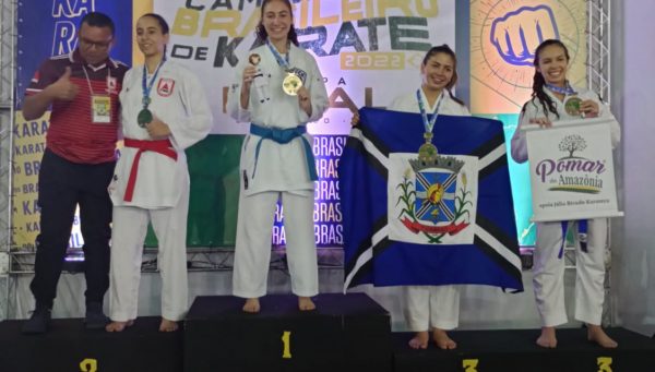 Karatê de Tubarão conquista medalhas no primeiro dia da fase final do Campeonato Brasileiro
