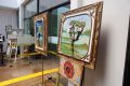 Artista plástico colombiano faz exposição na Prefeitura de Chapecó