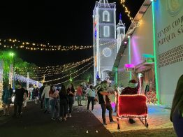 Abertura do Natal da Gente de Vargeão reúne milhares de pessoas na praça central