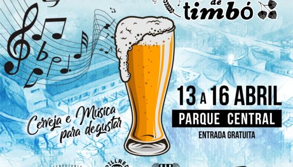 De 13 a 16 de abril acontece o Festival das Cervejarias de Timbó