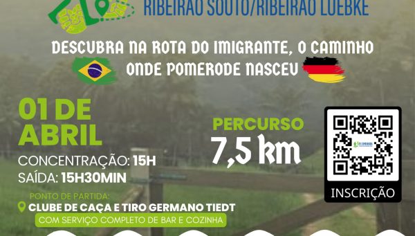 IV Caminhada Ribeirão Souto/Ribeirão Lübke: Uma opção saudável para explorar a natureza e a história de Pomerode