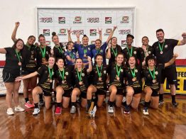 Handebol feminino de Criciúma conquista vaga nas finais do Campeonato Brasileiro Juvenil