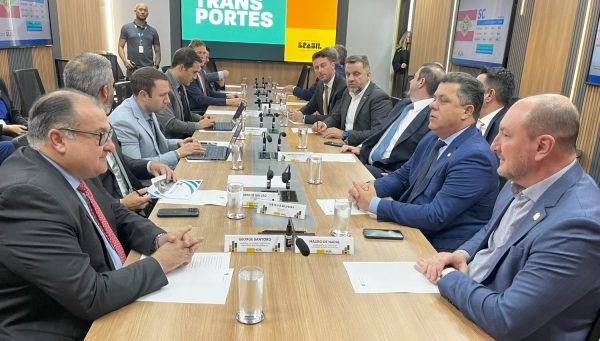 Em Brasília, governador em exercício trata de temas como educação, rodovias e habitação
