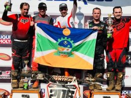 Pilotos de velocross de Xaxim são destaques em campeonato no Paraguai