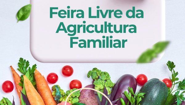 Terceira edição da Feira Livre será realizada na próxima semana