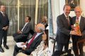 Governador tem primeira reunião de trabalho em Portugal para buscar parcerias e consolidar voo direto entre Santa Catarina e o país europeu