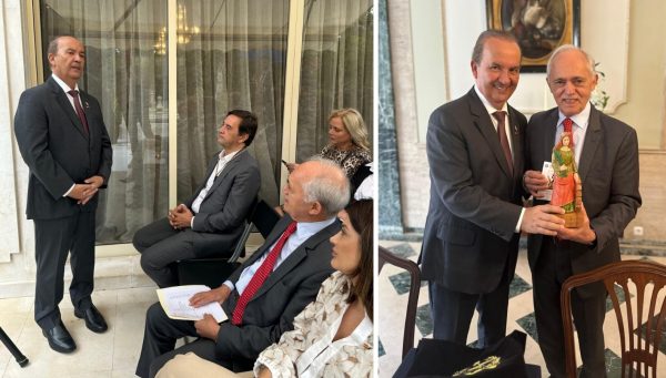 Governador tem primeira reunião de trabalho em Portugal para buscar parcerias e consolidar voo direto entre Santa Catarina e o país europeu
