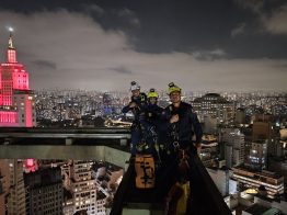 Equipe do Corpo de Bombeiros Militar de SC vence competição internacional de salvamento em altura