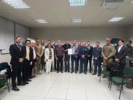 Segurança Pública de SC apresenta ações na plenária regional Norte da FACISC