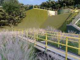 Projeto Esgotamento Sobre Rodas para Santa Catarina avança com jardins filtrantes