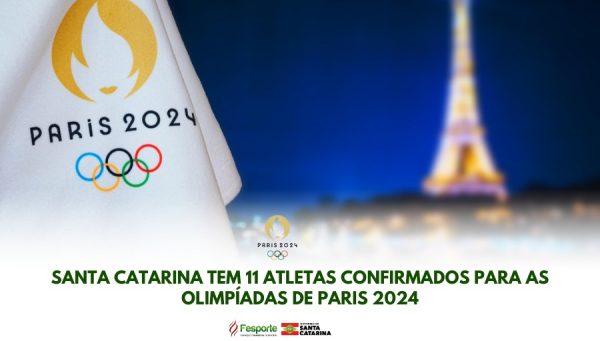 Confira os 11 atletas catarinenses confirmados para os Jogos Olímpicos de Paris
