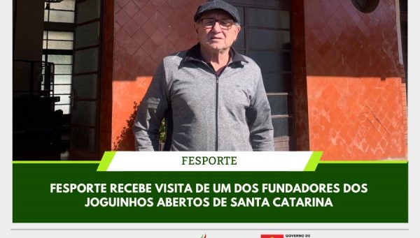 Comissão Central Organizadora dos Joguinhos Abertos recebe visita de um dos idealizadores da competição