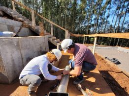 Projeto Esgotamento Sobre Rodas para Santa Catarina avança com jardins filtrantes