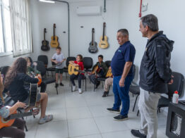 Prefeito e primeira dama de Criciúma visitam obras e projetos de Chapecó