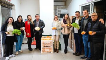 Alimentos da Agricultura Familiar Garantem Refeições Saudáveis nas Escolas Municipais de São Lourenço