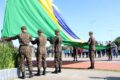 //Semana da Pátria inicia com cerimônia de troca da bandeira do Brasil em Criciúma