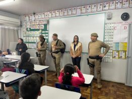 Mais de 350 alunos da Rede Municipal de Ensino participarão do Proerd no 2º semestre
