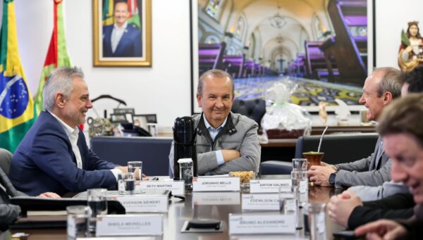 Em reunião com governador Jorginho Mello, Coamo anuncia o oitavo porto de Santa Catarina