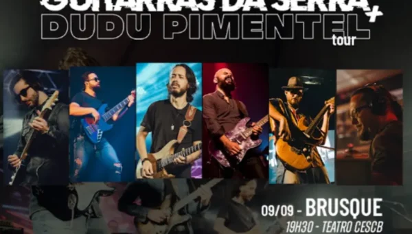 Município recebe turnê musical com entrada gratuita