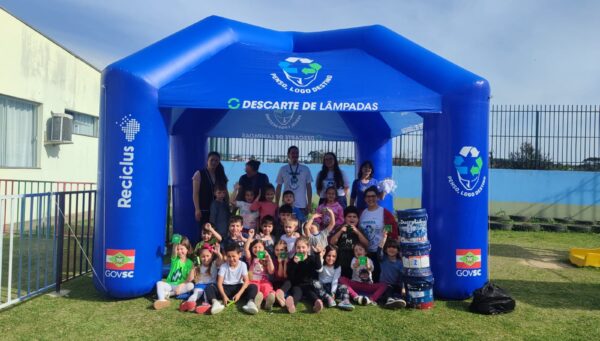 IMA promove atividades de compostagem e educação ambiental em escola de Canoinhas