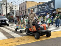 Desfile de 7 de Setembro reúne mais de 10 mil pessoas em Xaxim