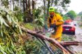 Bombeiros do CBMSC atuam em mais de 150 ocorrências após fortes chuvas em Santa Catarina