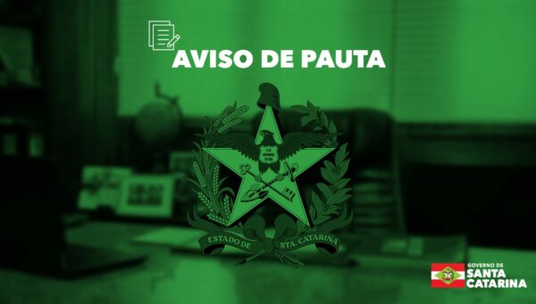 AVISO DE PAUTA: governador participa de evento comemorativo dos 99 anos do Corpo de Bombeiros Militar de SC