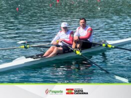 Fesporte apoia participação de Odilon Maia Martins em campeonato mundial máster de remo realizada na Espanha