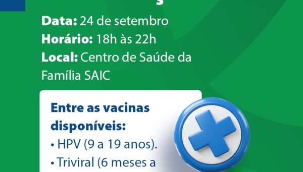 Prefeitura de Chapecó promove Corujão de Vacinação na quarta-feira